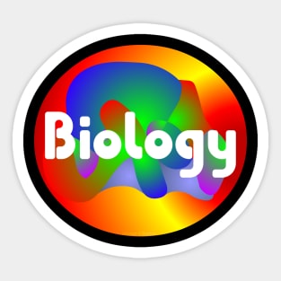 Biology Sphere Sticker